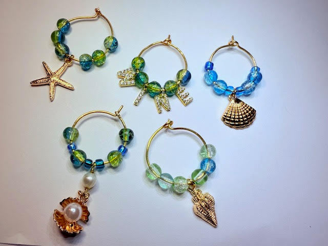 wine at the beach - Jaded Jewelry