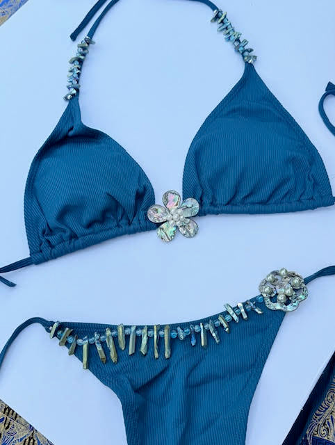 Don't Be Blue Titanium Bikini - Jaded Jewelry