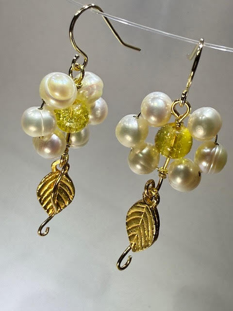fresh water daisy - Jaded Jewelry