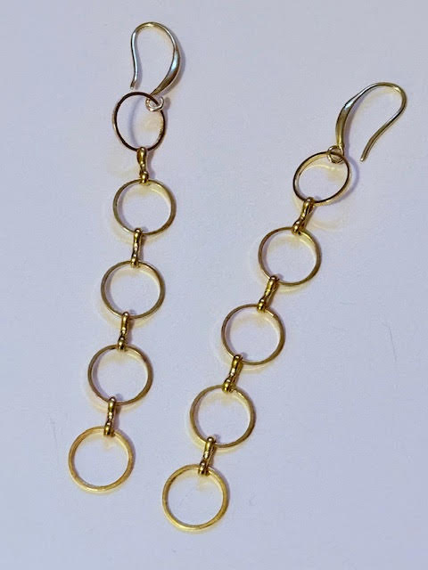 the reverie links earrings - Jaded Jewelry