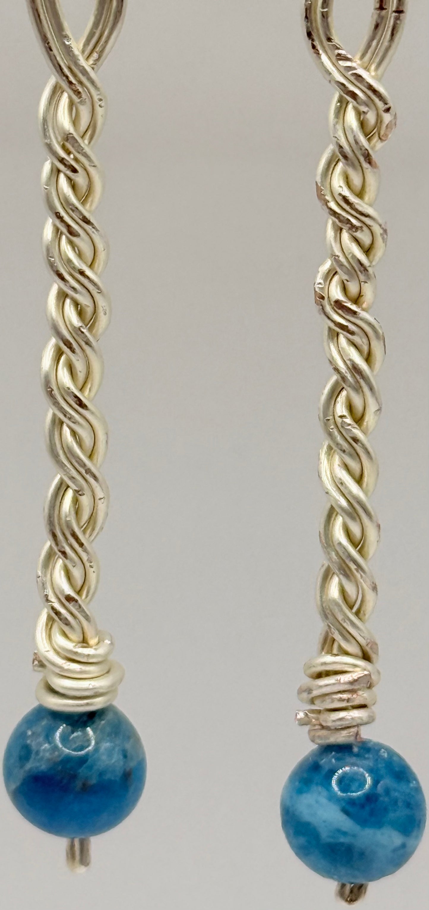 the twisted sisters vertical braid earrings - Jaded Jewelry