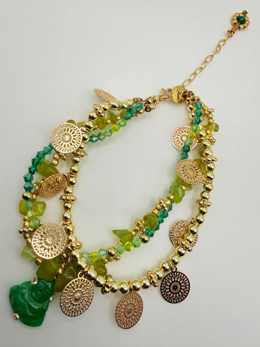 Triple Threat (aka The Tray-celet™) - Jaded Jewelry