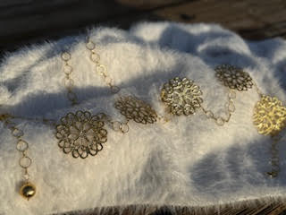 the golden reverie belly chain