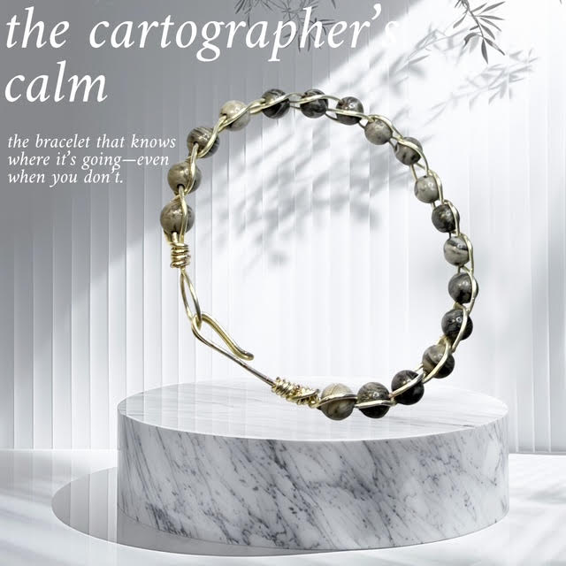 the cartographer's calm - Jaded Jewelry