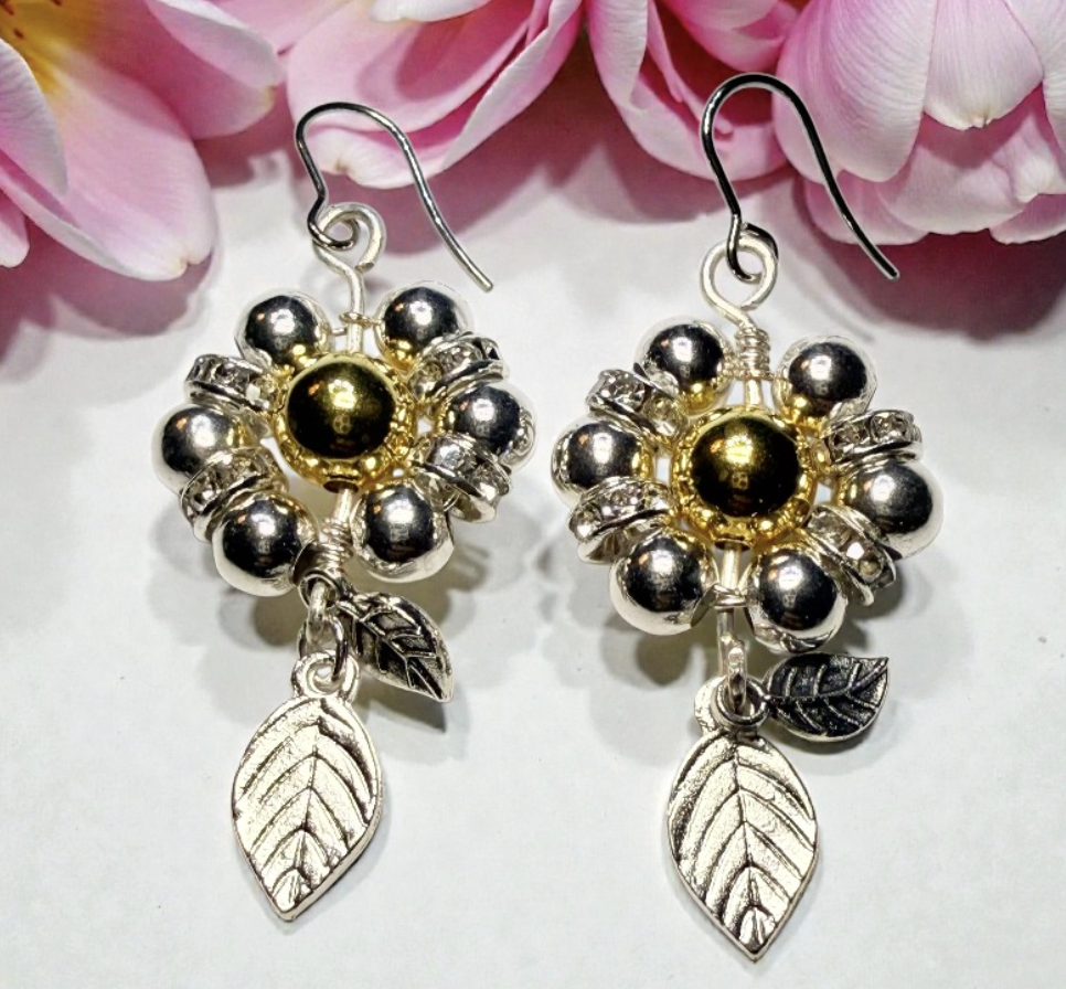 the exclamation flora-earrings - Jaded Jewelry