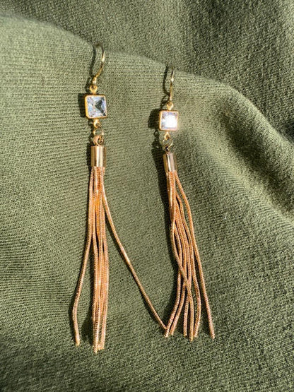 the gilded tassels - Jaded Jewelry