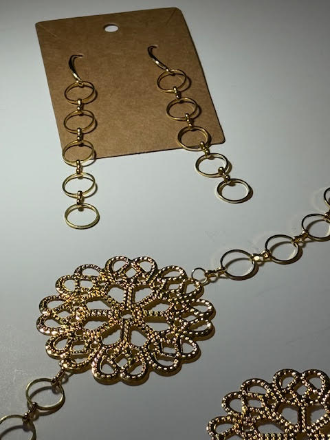 the reverie links earrings - Jaded Jewelry