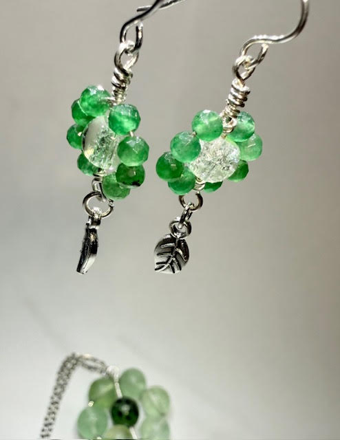 baby jade earrings