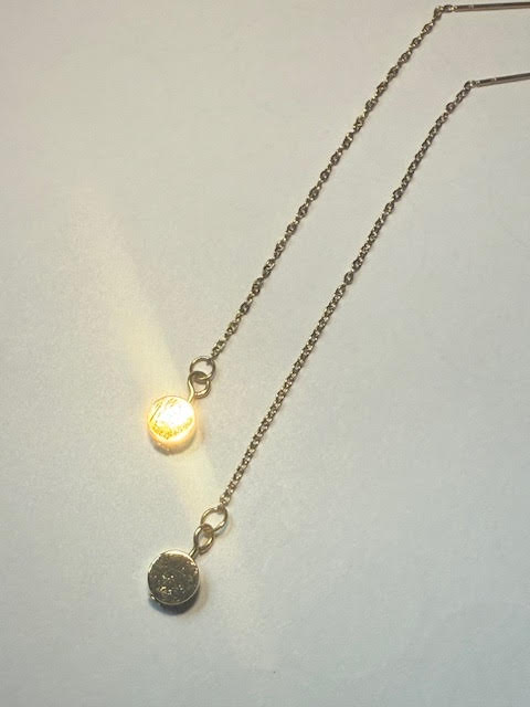 solaris dot earrings