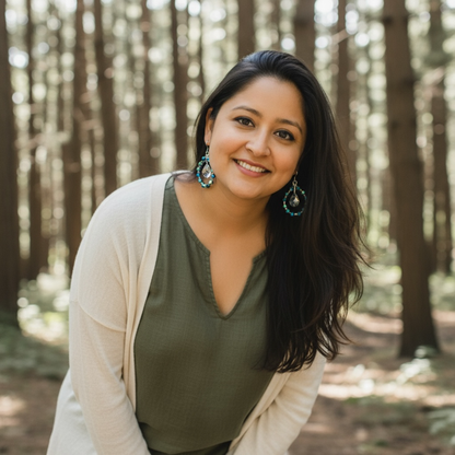 the tahoe blues-earrings