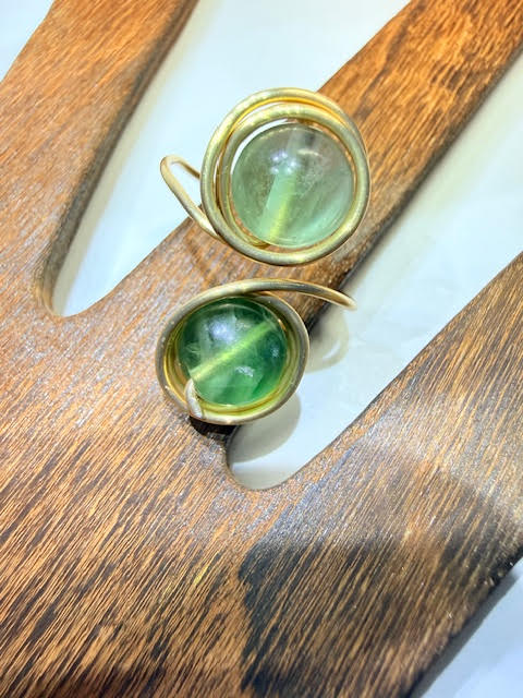 the verdelune spiral - Jaded Jewelry