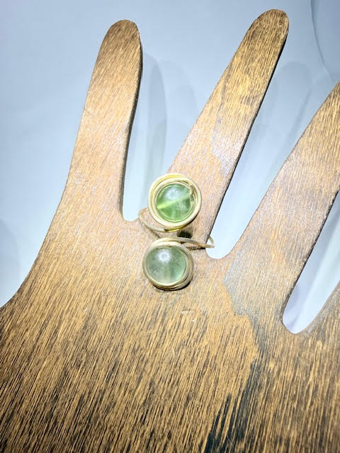 the verdelune spiral - Jaded Jewelry